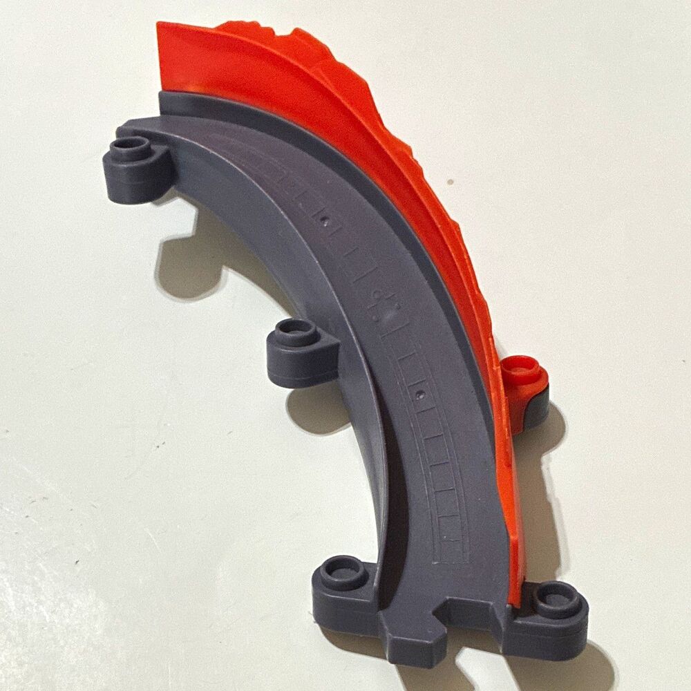 TOMY Chuggington StackTrack Curved Track Orange Guard Rail Replacement Part OEM